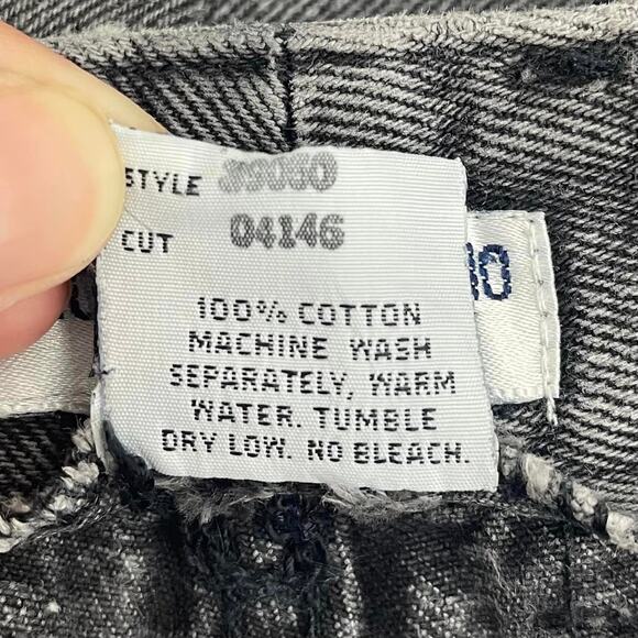 Vintage Georges Marciano for GUESS Washed Black High Rise Skinny Jeans - Picture 7 of 7